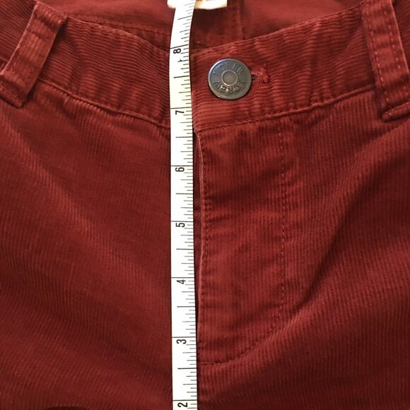 JCrew Matchstick Russet Brown Cords 28R EUC - Picture 5 of 9
